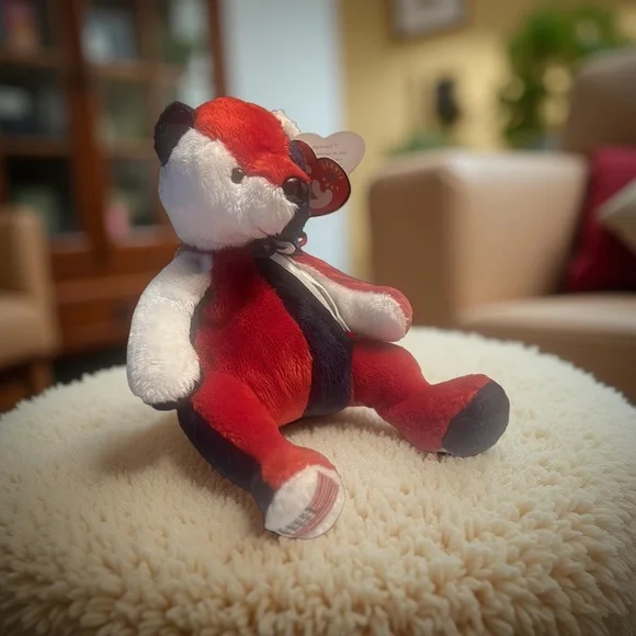 Ty Beanie Baby Patriot - MWMT (Reversed Version) Blue tail, Flag on left foot - Picture 2 of 7